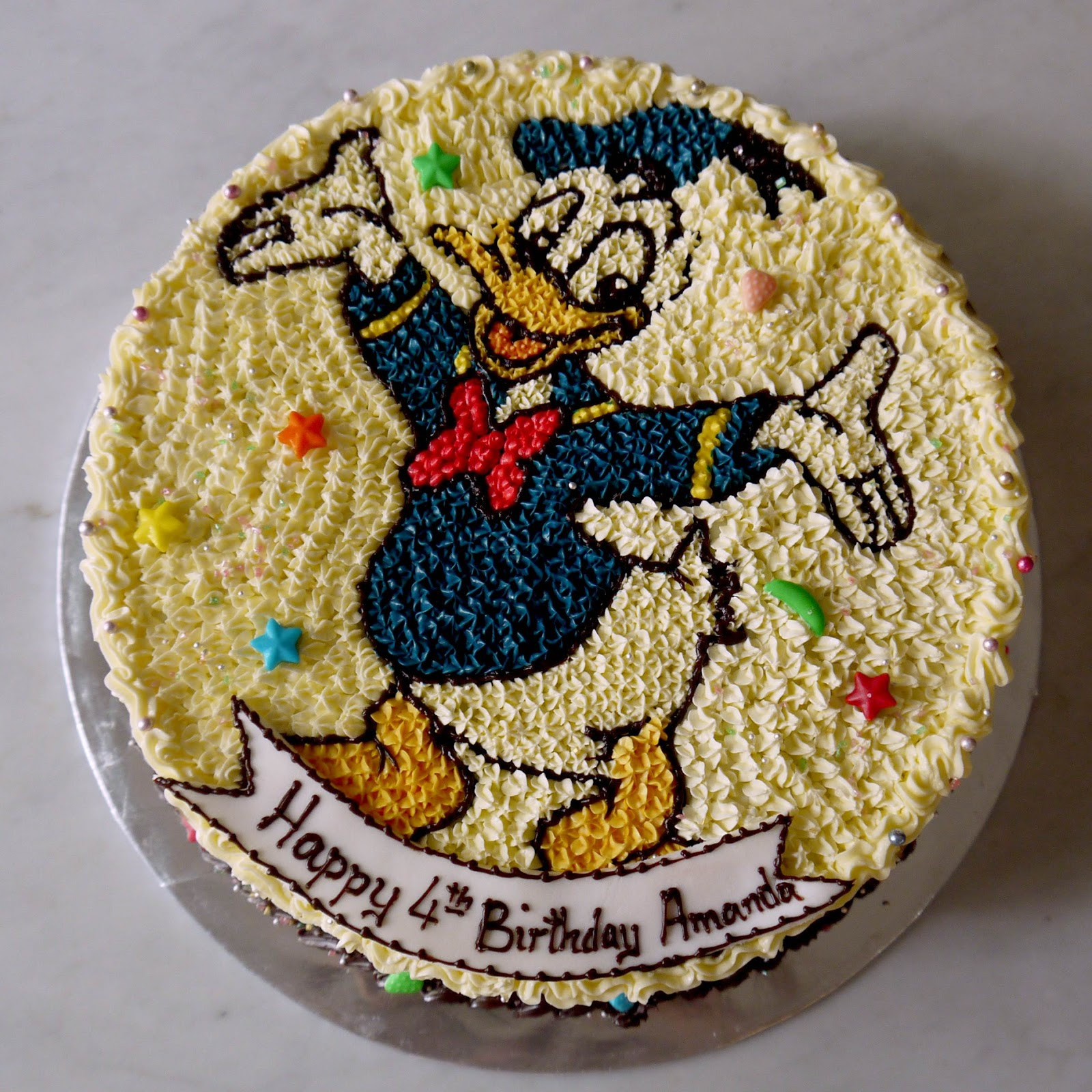 Donald Duck Birthday Cake
 Sweet Indulgence Kuching Donald Duck Birthday Cakes