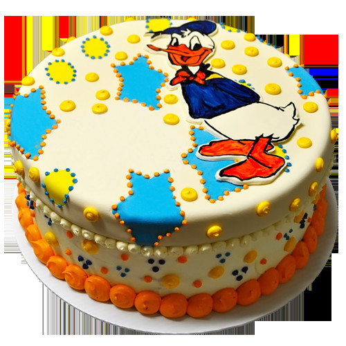 Donald Duck Birthday Cake
 Donald Duck Cake Mickey Mouse and Friends Themed Party