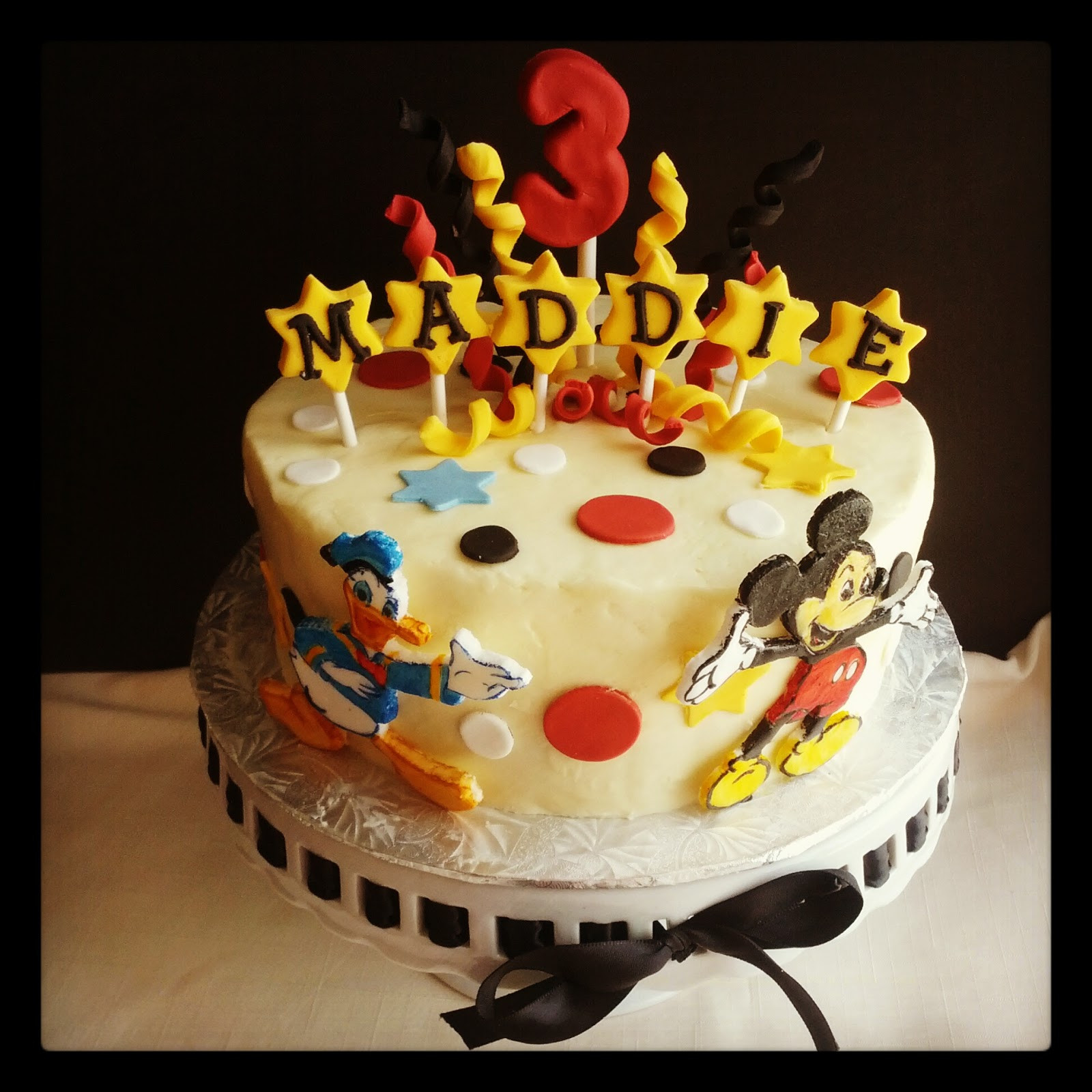 Donald Duck Birthday Cake
 Second Generation Cake Design Mickey Mouse & Donald Duck