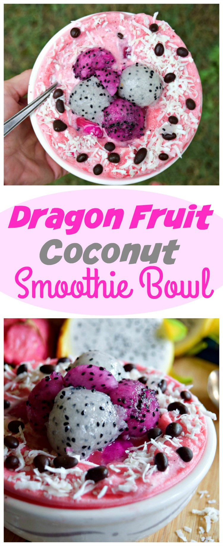 Dragon Fruit Smoothie Recipes
 Hunger Slaying Dragon Fruit Coconut Smoothie Bowl