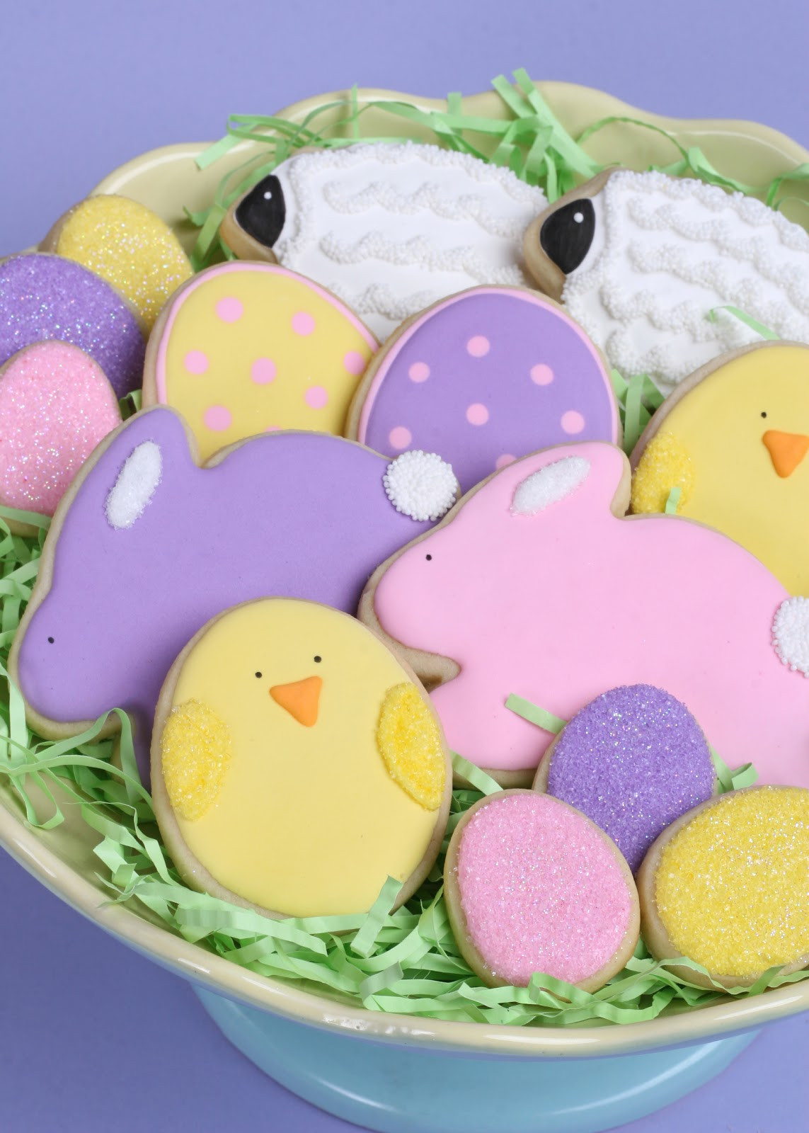 Easter Decorated Sugar Cookies
 Cute Easter Cookies How to Glorious Treats