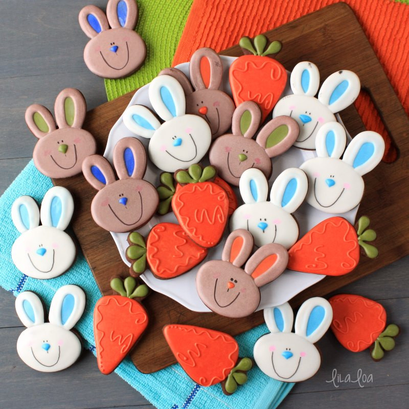 Easter Decorated Sugar Cookies
 How To Make Decorated Easter Bunny Sugar Cookies