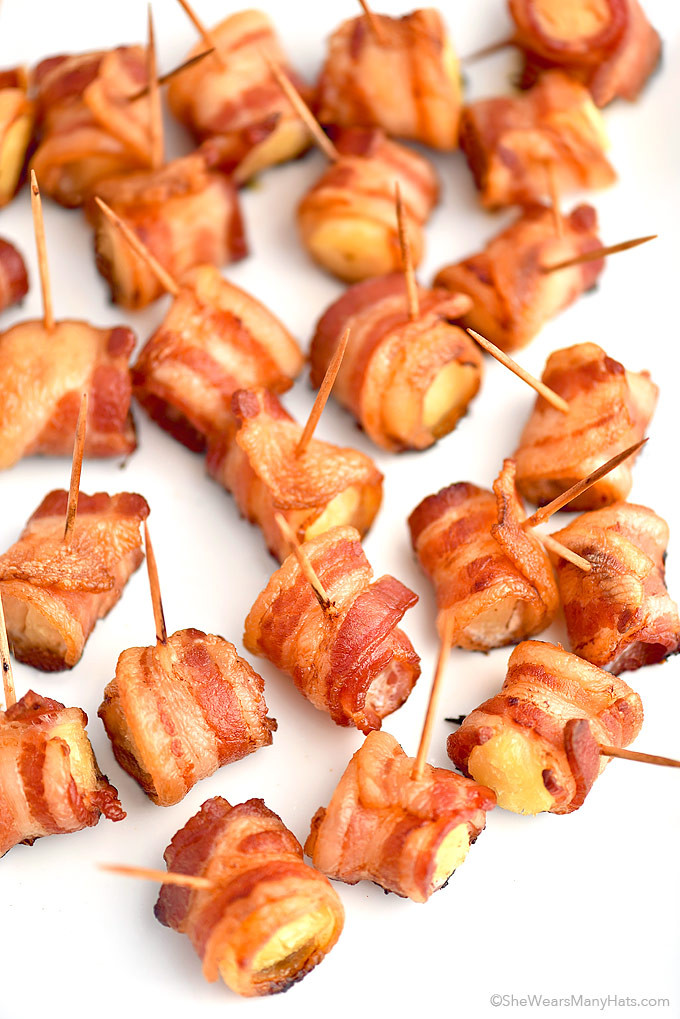Easy Bacon Appetizers
 Bacon Wrapped Pineapple Bites Recipe
