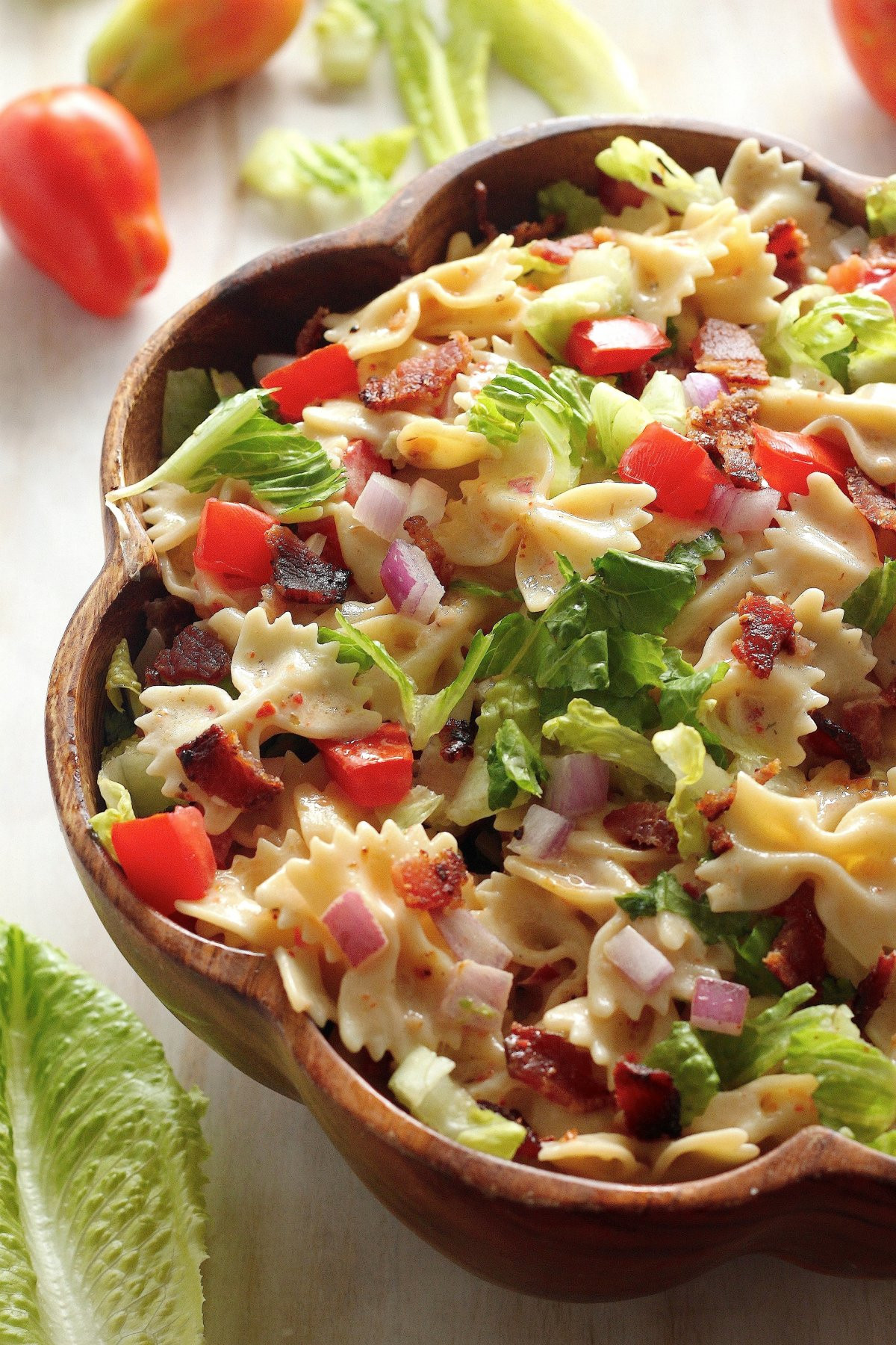 Easy Bow Tie Pasta Salad
 20 Minute BLT Easy Pasta Salad Baker by Nature