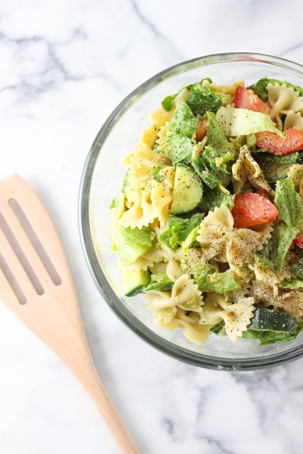 Easy Bow Tie Pasta Salad
 Avocado Pasta Salad Exploring Healthy Foods