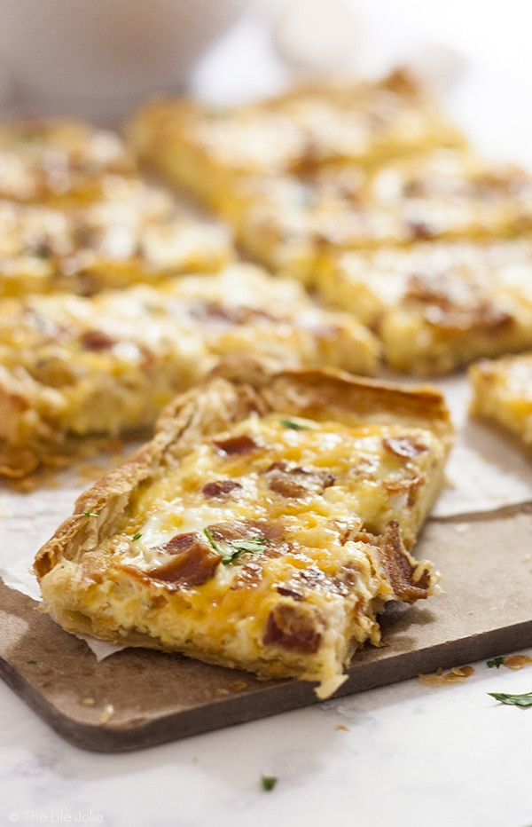 Easy Breakfast Pastry Recipes
 Puff Pastry Breakfast Pizza a seriously delicious