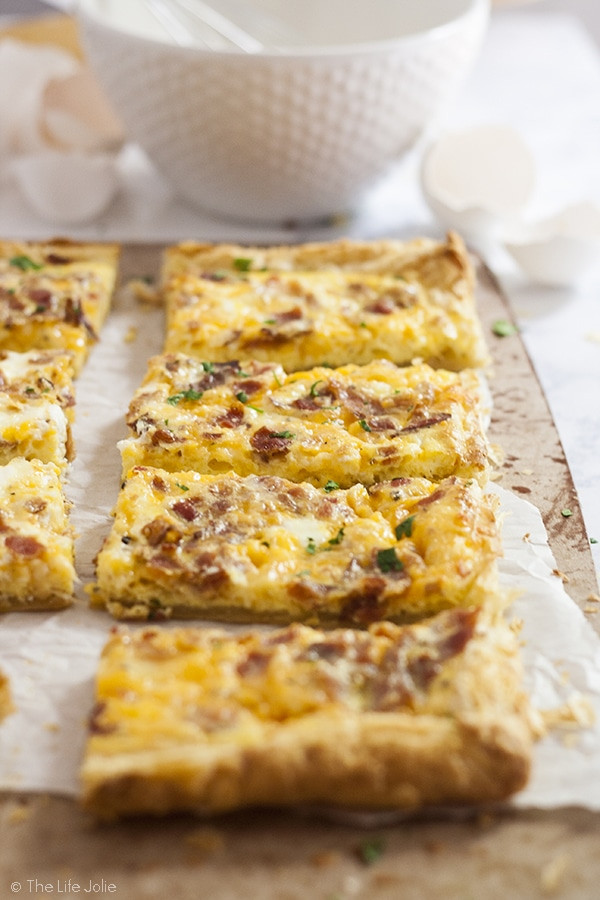 Easy Breakfast Pastry Recipes
 Puff Pastry Breakfast Pizza