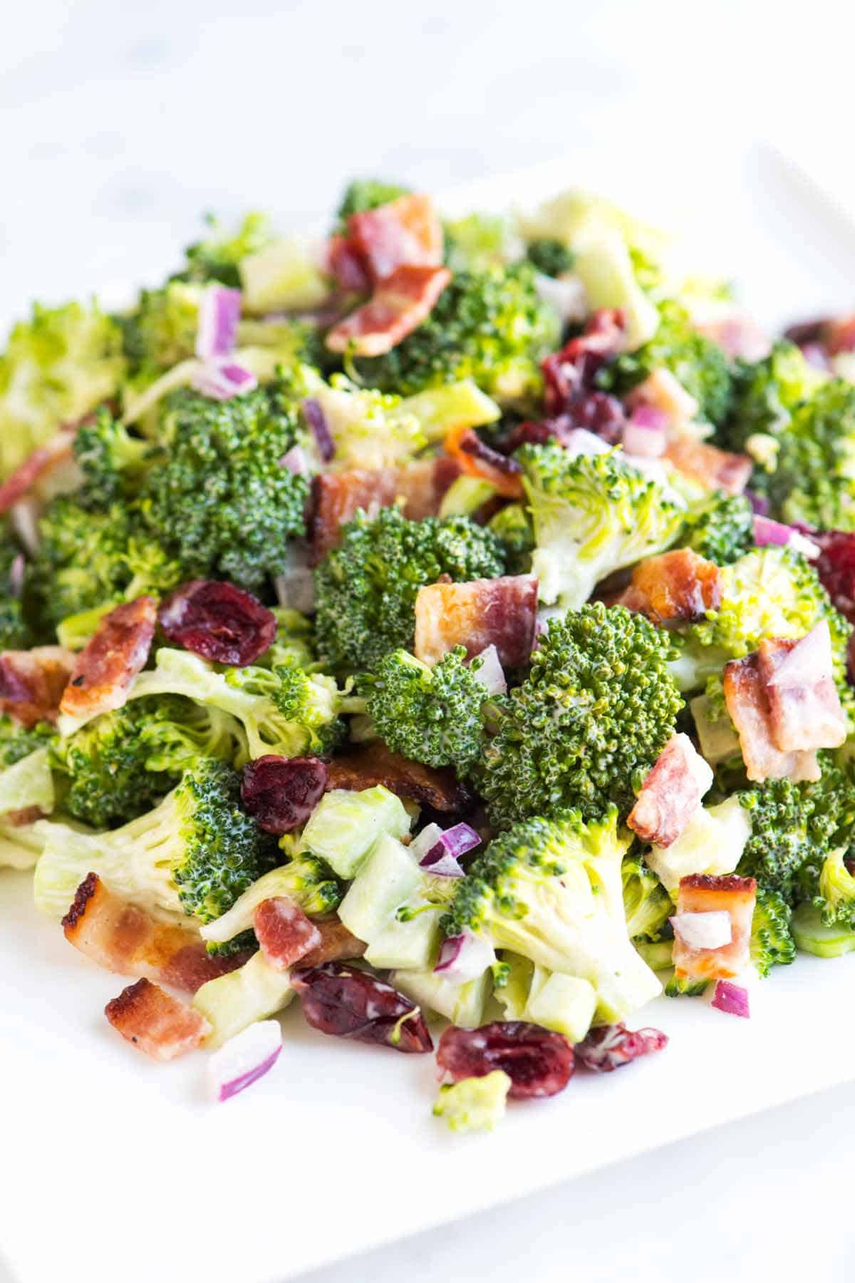 Easy Broccoli Salad
 Easy Broccoli Salad Recipe with Bacon