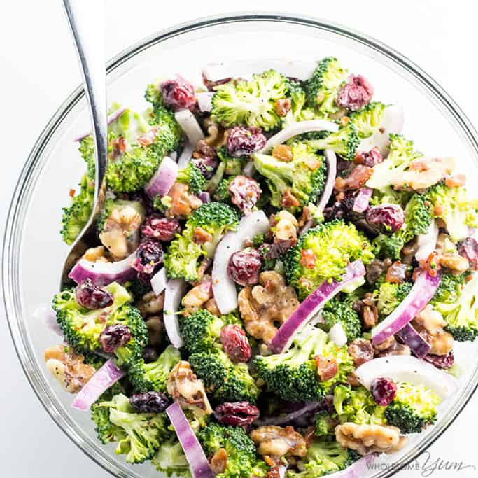 Easy Broccoli Salad
 Easy Broccoli Cranberry Salad Recipe VIDEO