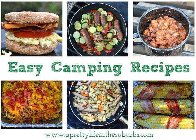 Easy Camping Dinner Ideas
 Easy & Delicious Camping Recipes A Pretty Life In The