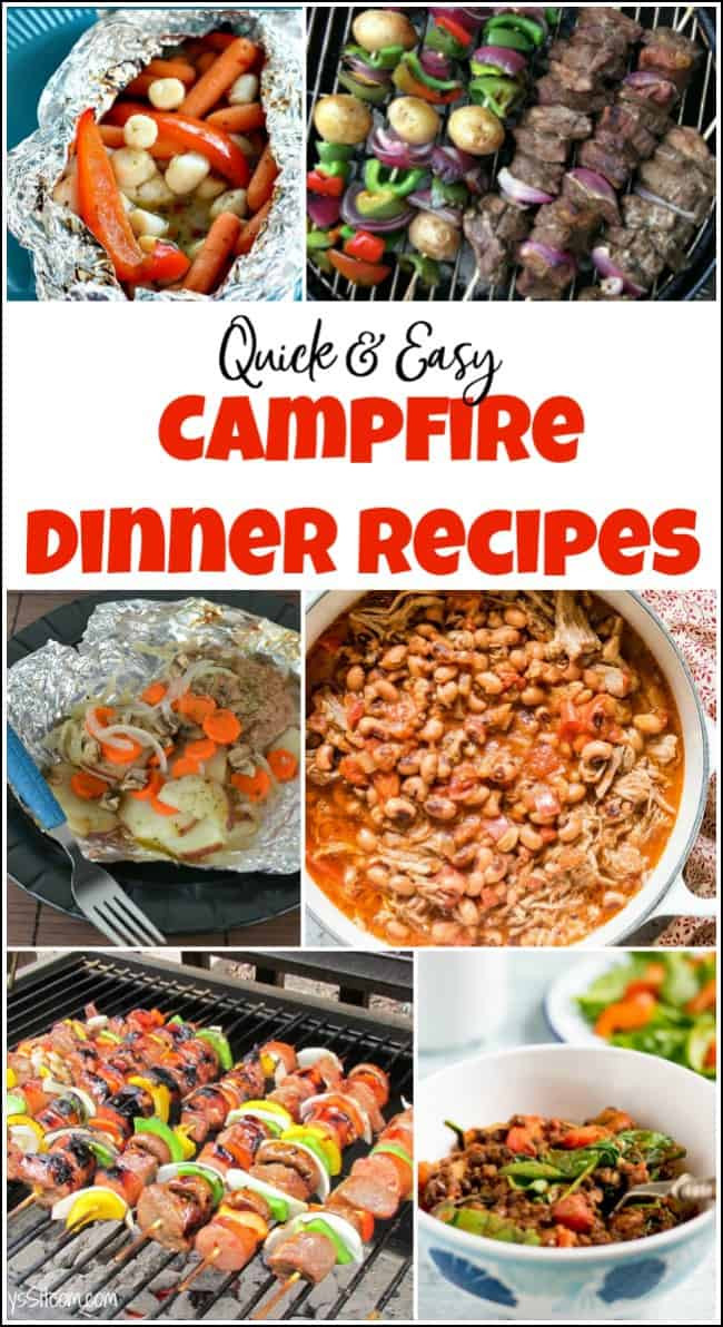 Easy Camping Dinner Ideas
 Quick & Yummy Campfire Dinner Recipes for Your Next Outing