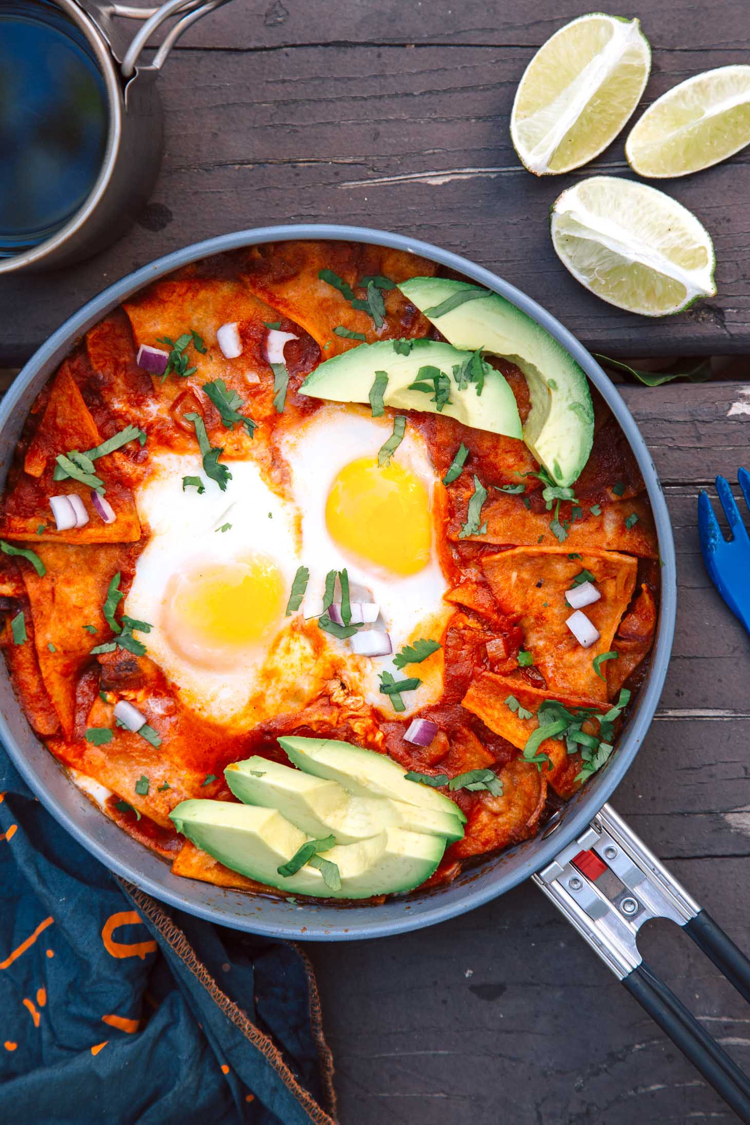 Easy Camping Dinner Ideas
 Camp Stove Chilaquiles