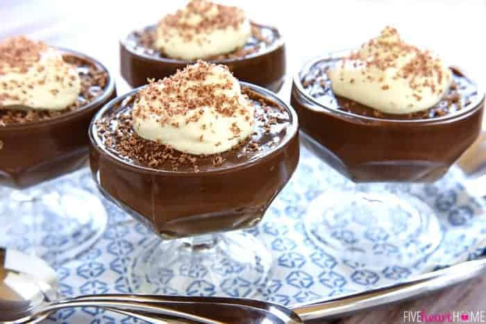 Easy Chocolate Puddings Recipes
 Homemade Chocolate Pudding • FIVEheartHOME