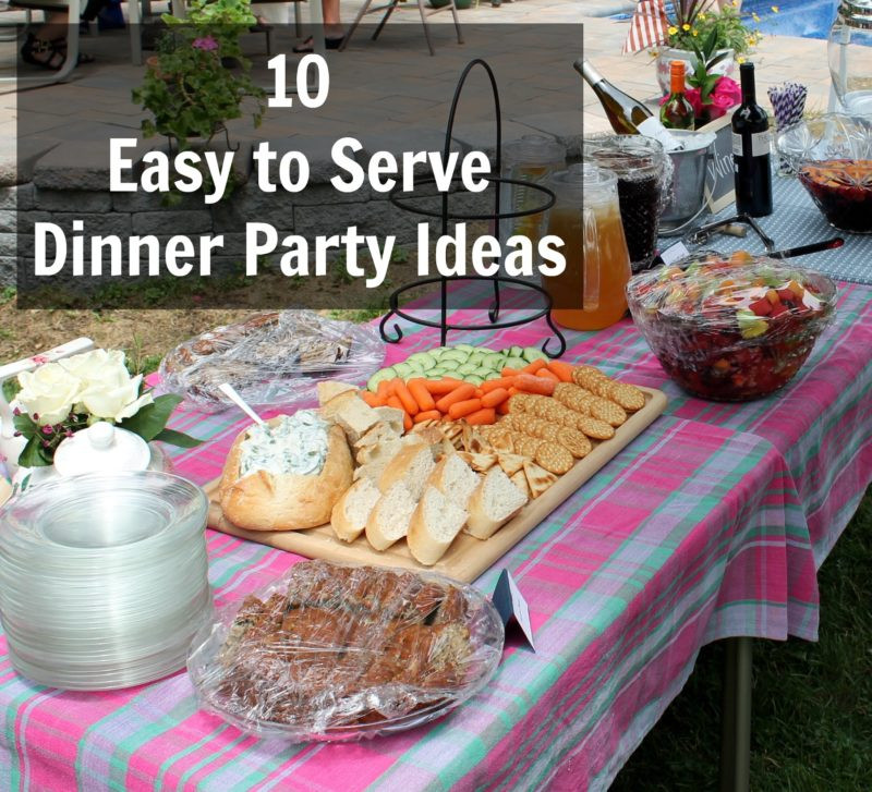 Easy Dinner Party Ideas
 10 Easy to Serve Dinner Party Ideas Sweet Love and Ginger