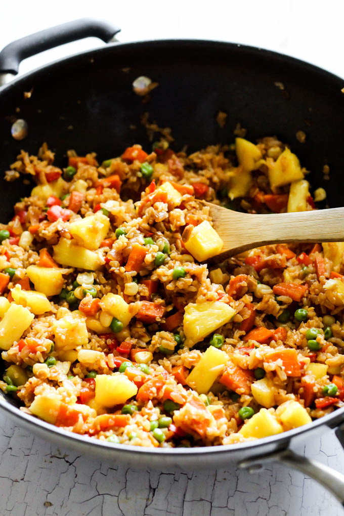 Easy Gf Dinner Recipes
 Easy Pineapple Fried Rice vegan & gluten free