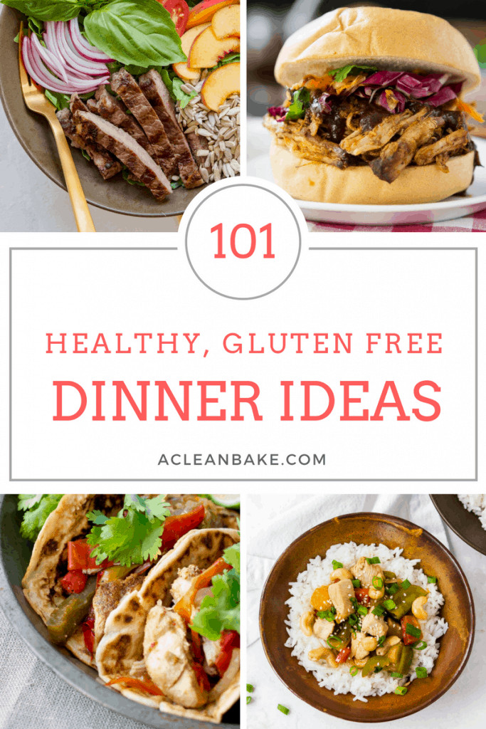 Easy Gf Dinner Recipes
 101 Healthy Gluten Free Dinner Ideas Tips for Starting