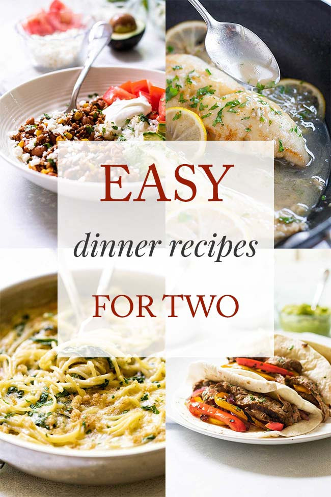 Easy Gourmet Dinners Recipes
 11 Easy Dinner Recipes for Two