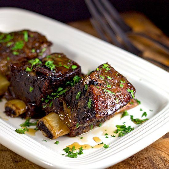 Easy Gourmet Dinners Recipes
 Slow Cooker Maple Glazed Short Ribs Recipe