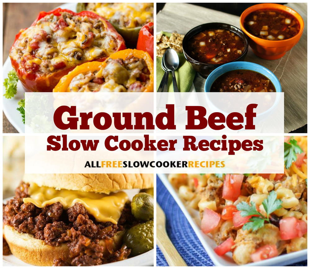 Easy Ground Beef Slow Cooker Recipes
 21 Ground Beef Slow Cooker Recipes