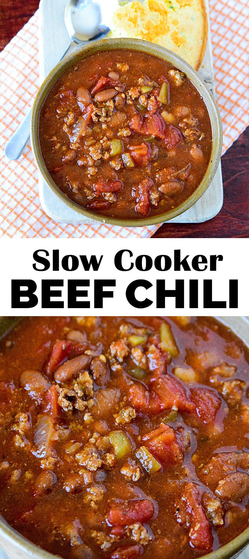 Easy Ground Beef Slow Cooker Recipes
 Slow Cooker Beef Chili Recipe