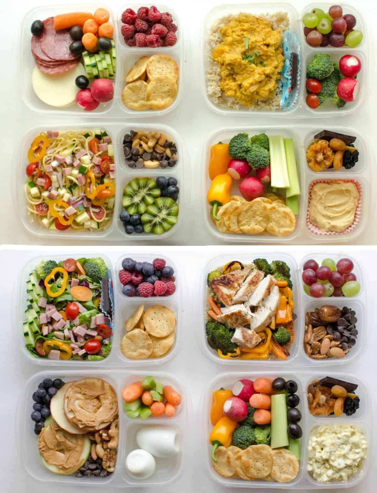 Easy Healthy Lunches
 8 Adult Lunch Box Ideas