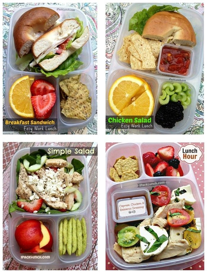Easy Healthy Lunches
 healthy lunches to pack for work