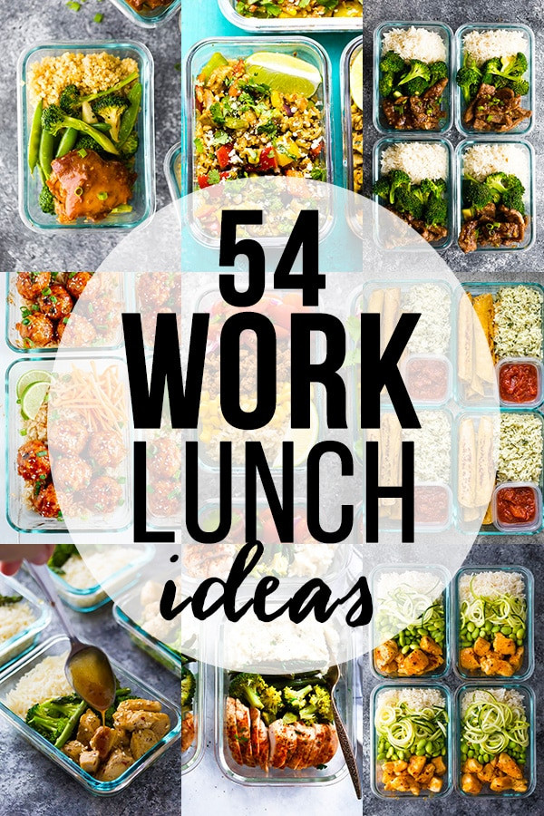 Easy Healthy Lunches
 54 Healthy Lunch Ideas For Work