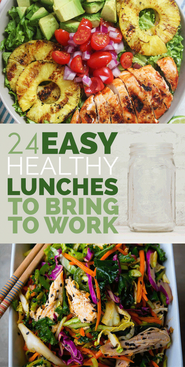 Easy Healthy Lunches
 24 Easy Healthy Lunches To Bring To Work In 2015