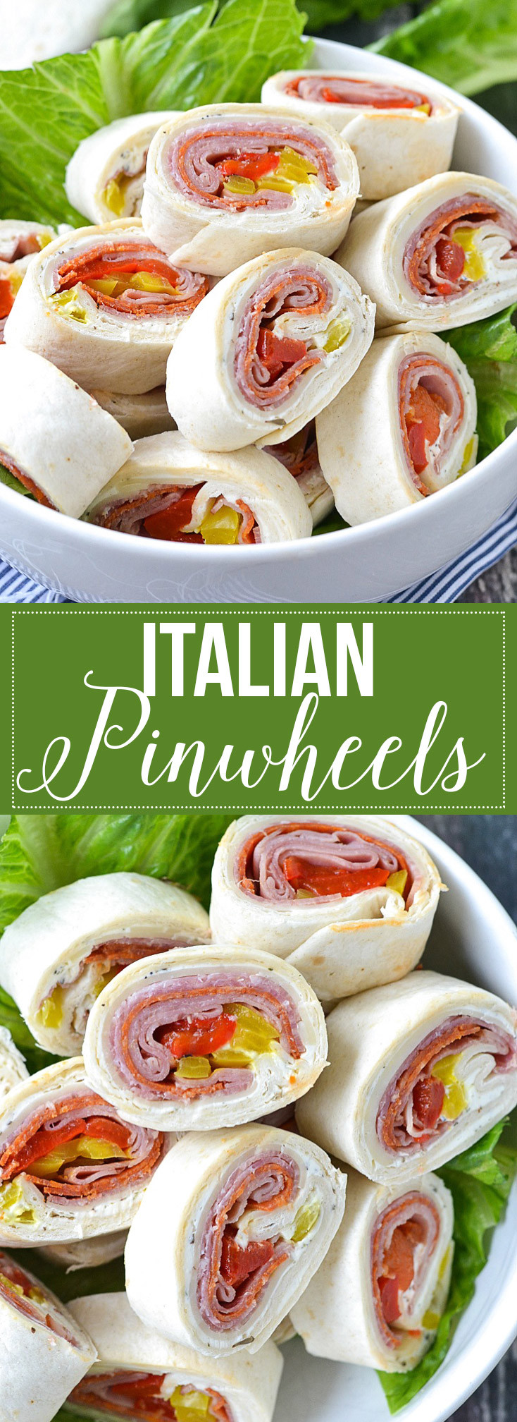 Easy Italian Appetizers
 Italian Pinwheels Mother Thyme