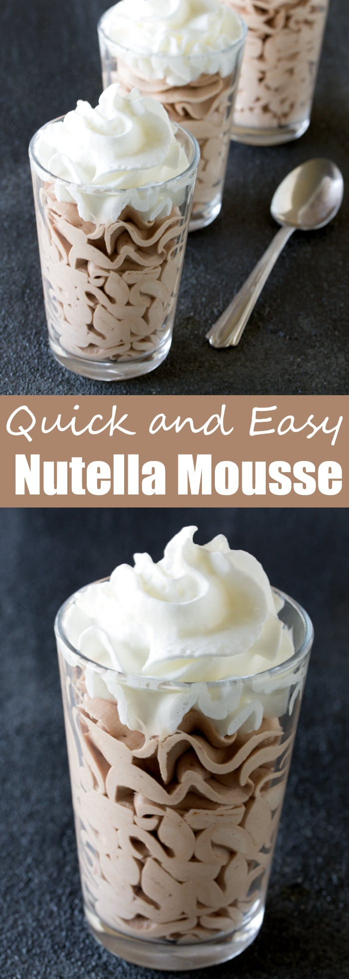 Easy Nutella Dessert
 Quick and Easy Nutella Mousse