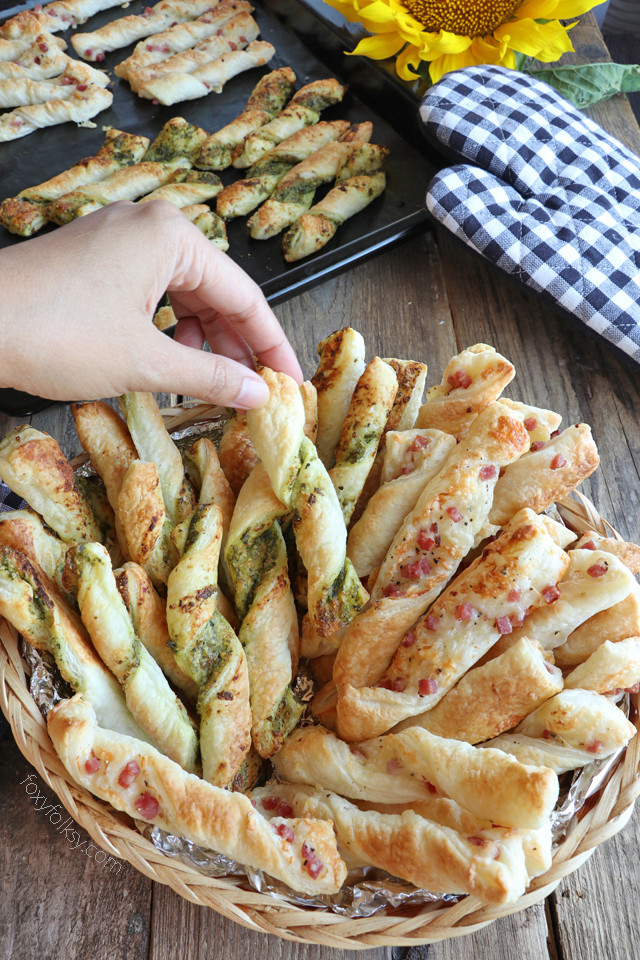 Easy Puff Pastry Appetizers
 Puff Pastry Sticks 2 Ways