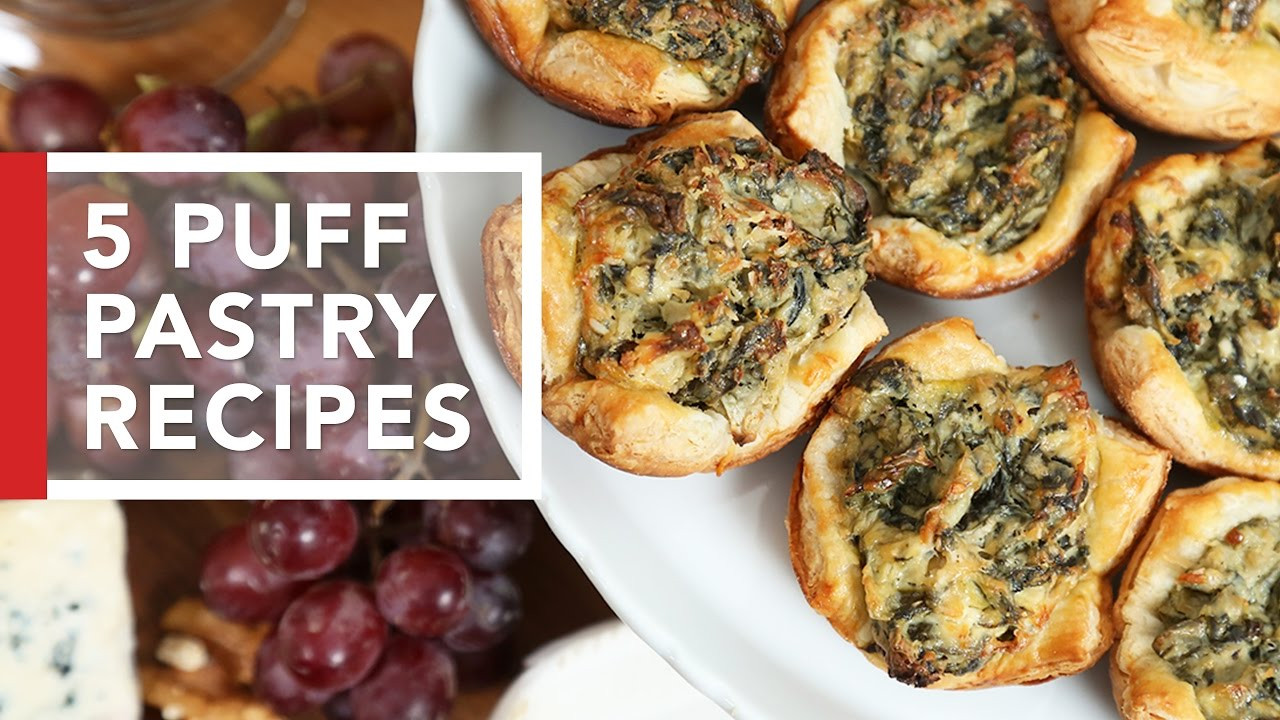 Easy Puff Pastry Appetizers
 5 Puff Pastry Recipes