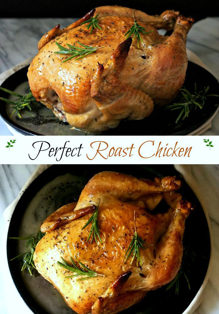 Easy Roasted Chicken
 Perfect Roast Chicken