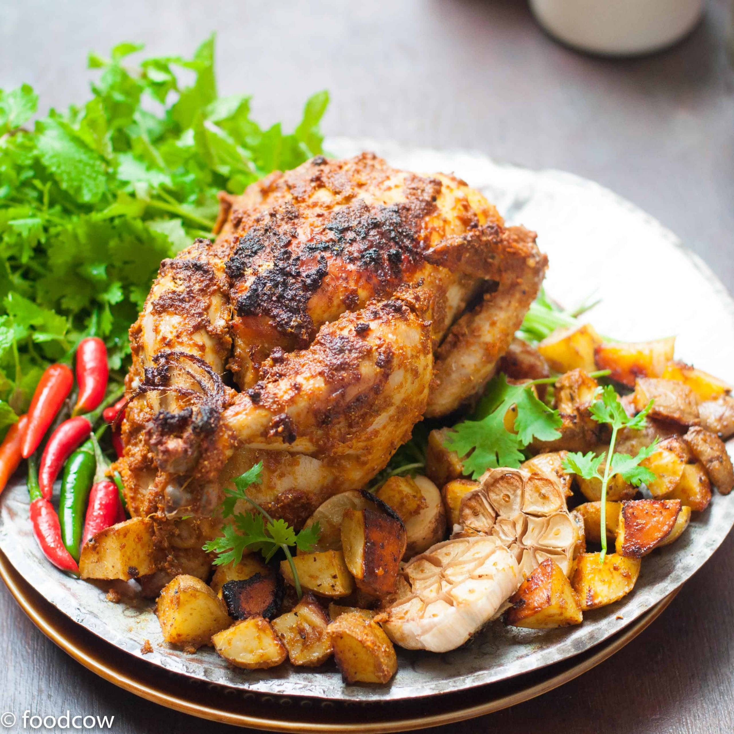 Easy Roasted Chicken
 Easy Indian Style Chicken Roast Whole Chicken Roasted