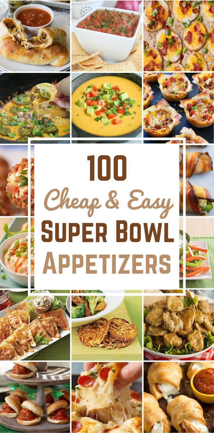 Easy Super Bowl Party Recipes
 100 Cheap & Easy Super Bowl Appetizers