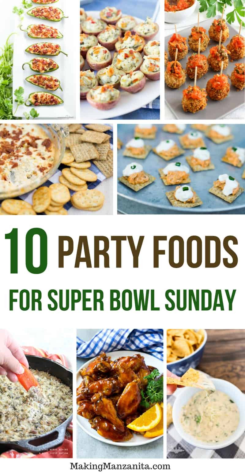Easy Super Bowl Party Recipes
 10 Delicious Super Bowl Recipes & 10 Creative Super Bowl