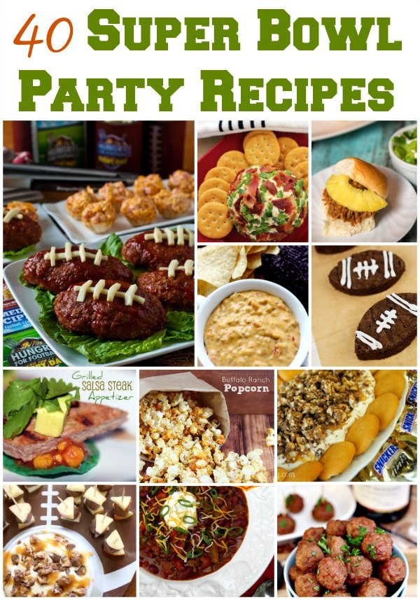 Easy Super Bowl Party Recipes
 40 Super Bowl Party Recipes for the Big Game