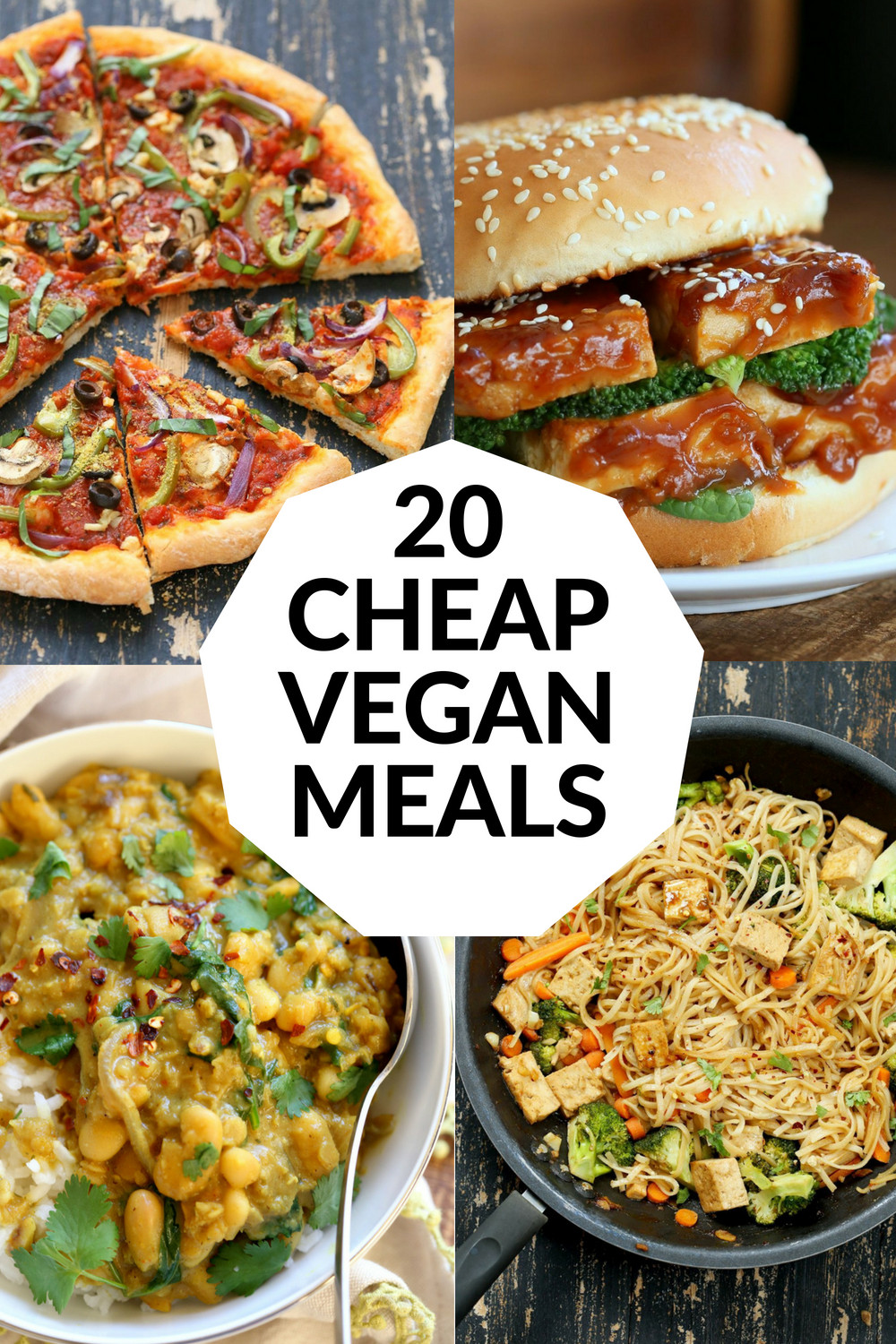 Easy Vegetarian Dinner Recipes
 20 Cheap Vegan Meals – Vegan Recipes on a Bud