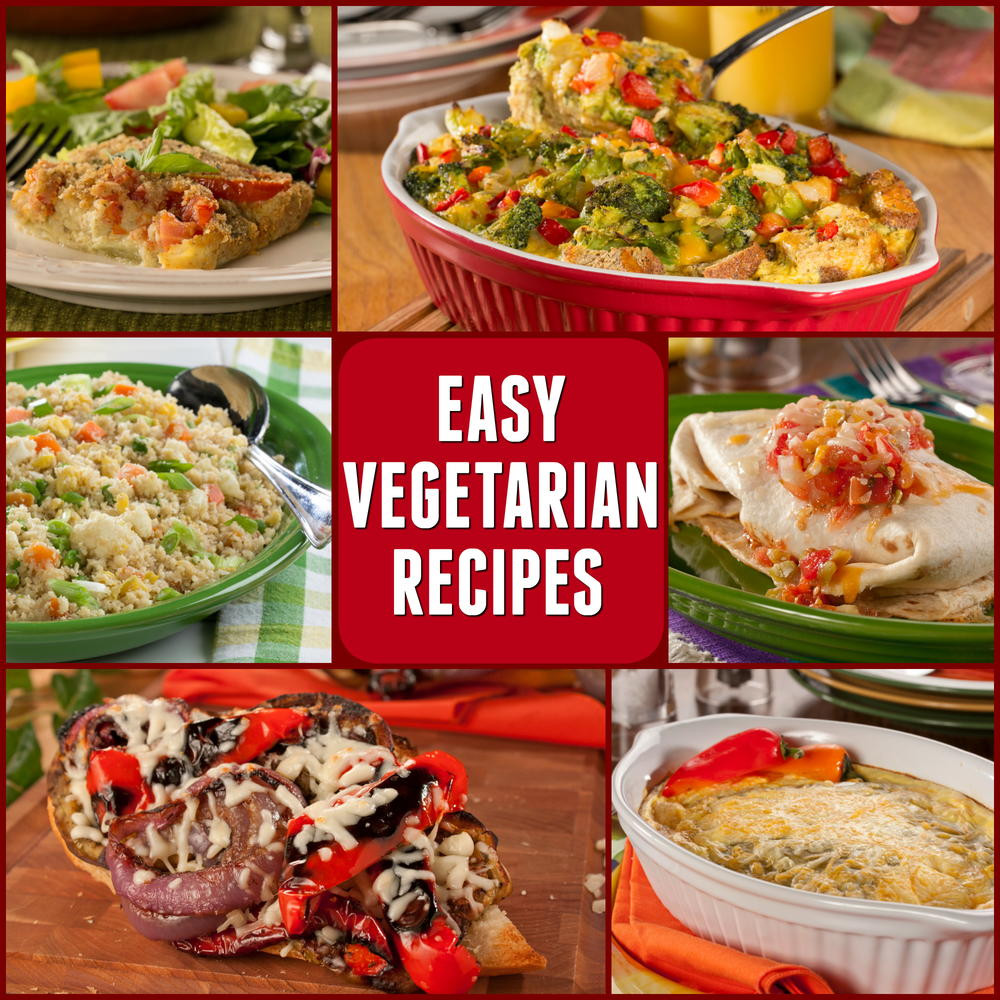 Easy Vegetarian Dinner Recipes
 10 Easy Ve arian Recipes