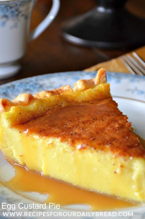Egg Custard Pie Recipes
 Egg Custard Pie Recipe It has all the ingre nts of a