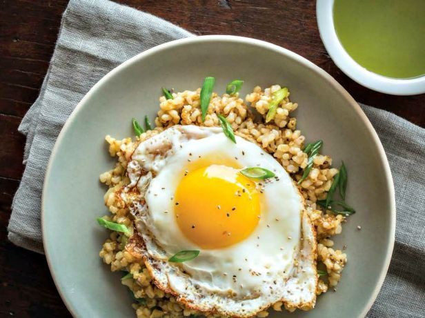 Egg Fried Brown Rice
 Sticky Chia Brown Rice with Fried Egg – Ecopelle line