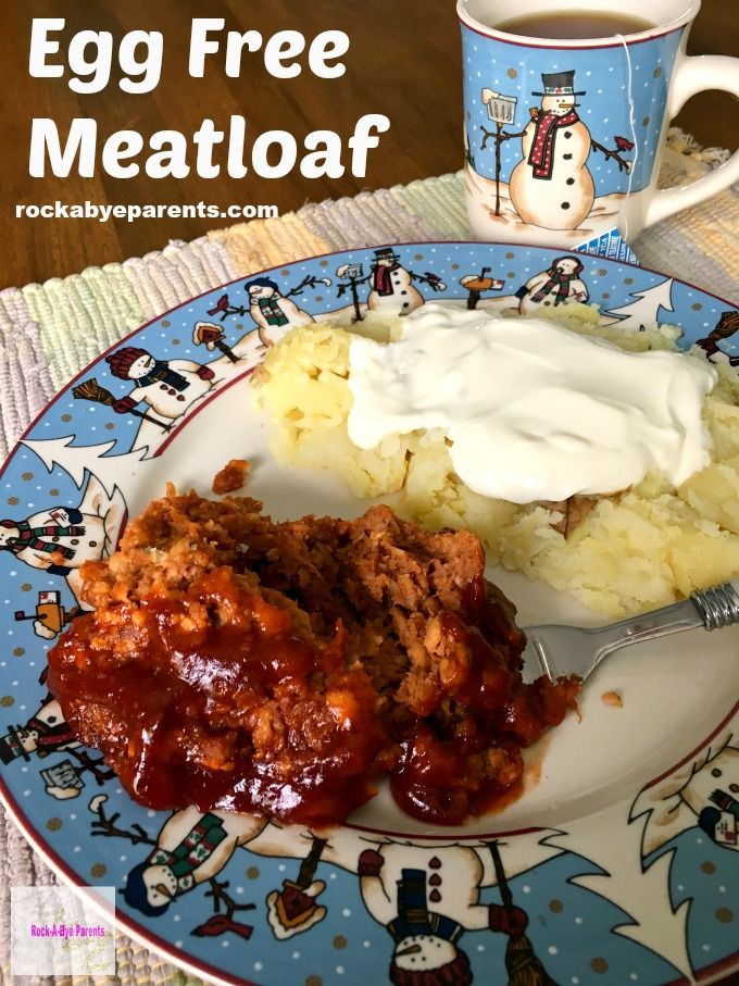 Egg Replacement In Meatloaf
 Egg Free Meatloaf Recipe