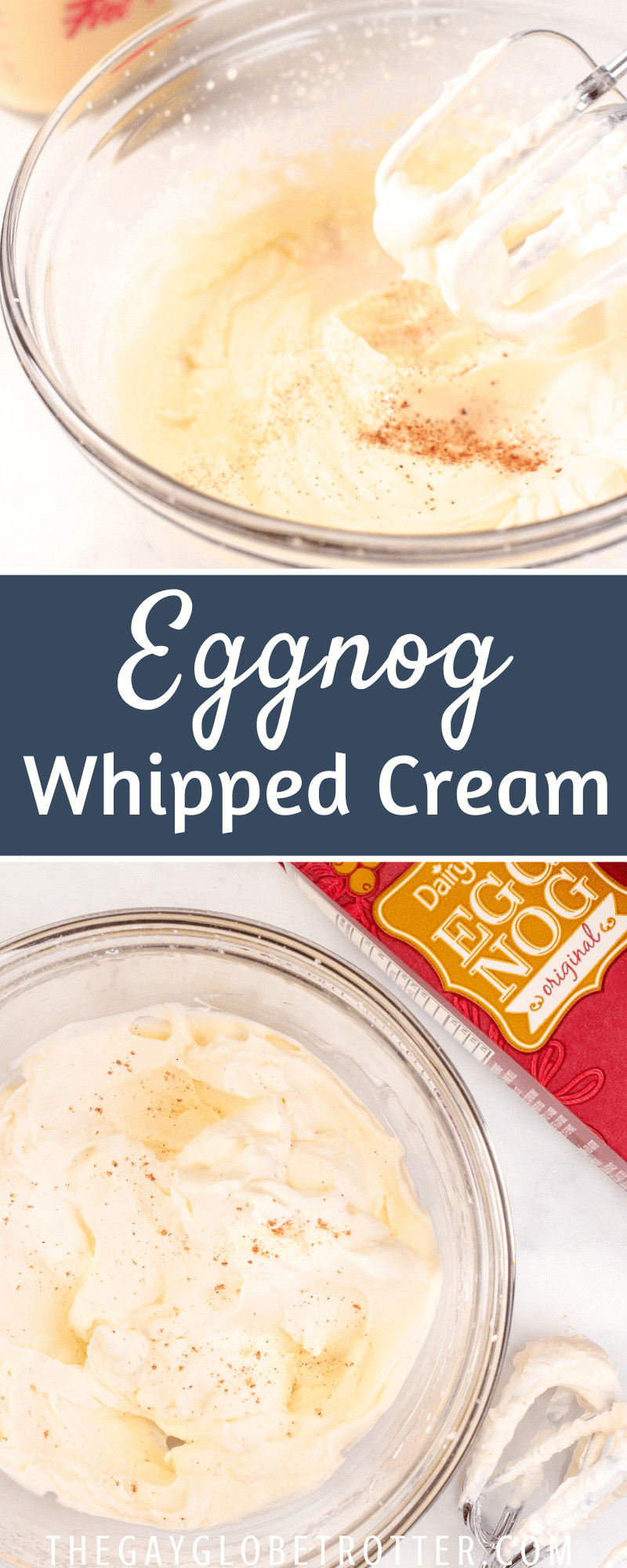 Eggnog Recipe Without Cream
 This easy homemade eggnog whipped cream recipe is perfect