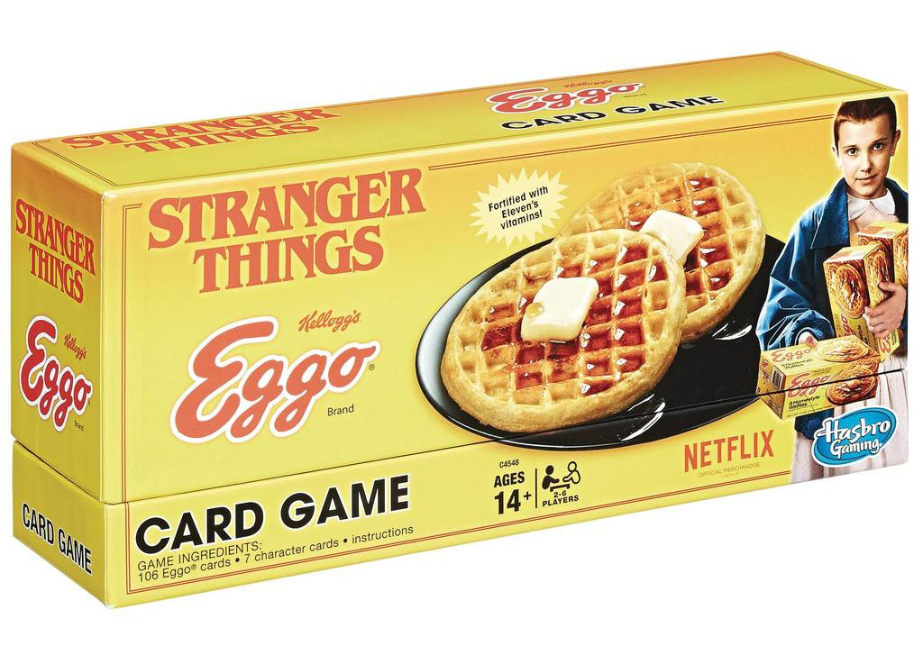 Eggo Waffles Stranger Things
 Stranger Things TV – EGGO WAFFLES PLAYING CARD GAME