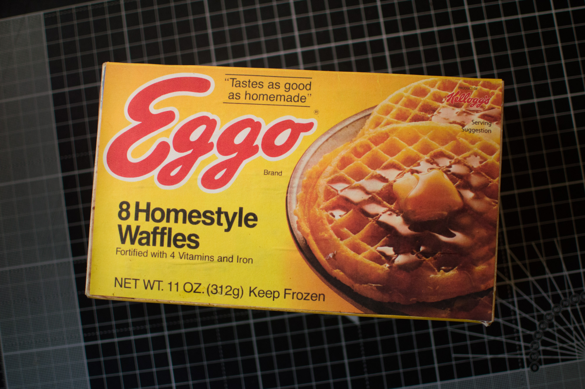Eggo Waffles Stranger Things
 Image Replica Eggo Box Mark Jones