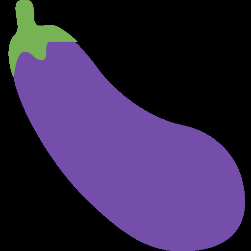 Eggplant Emoji Png
 Eggplant Emoji