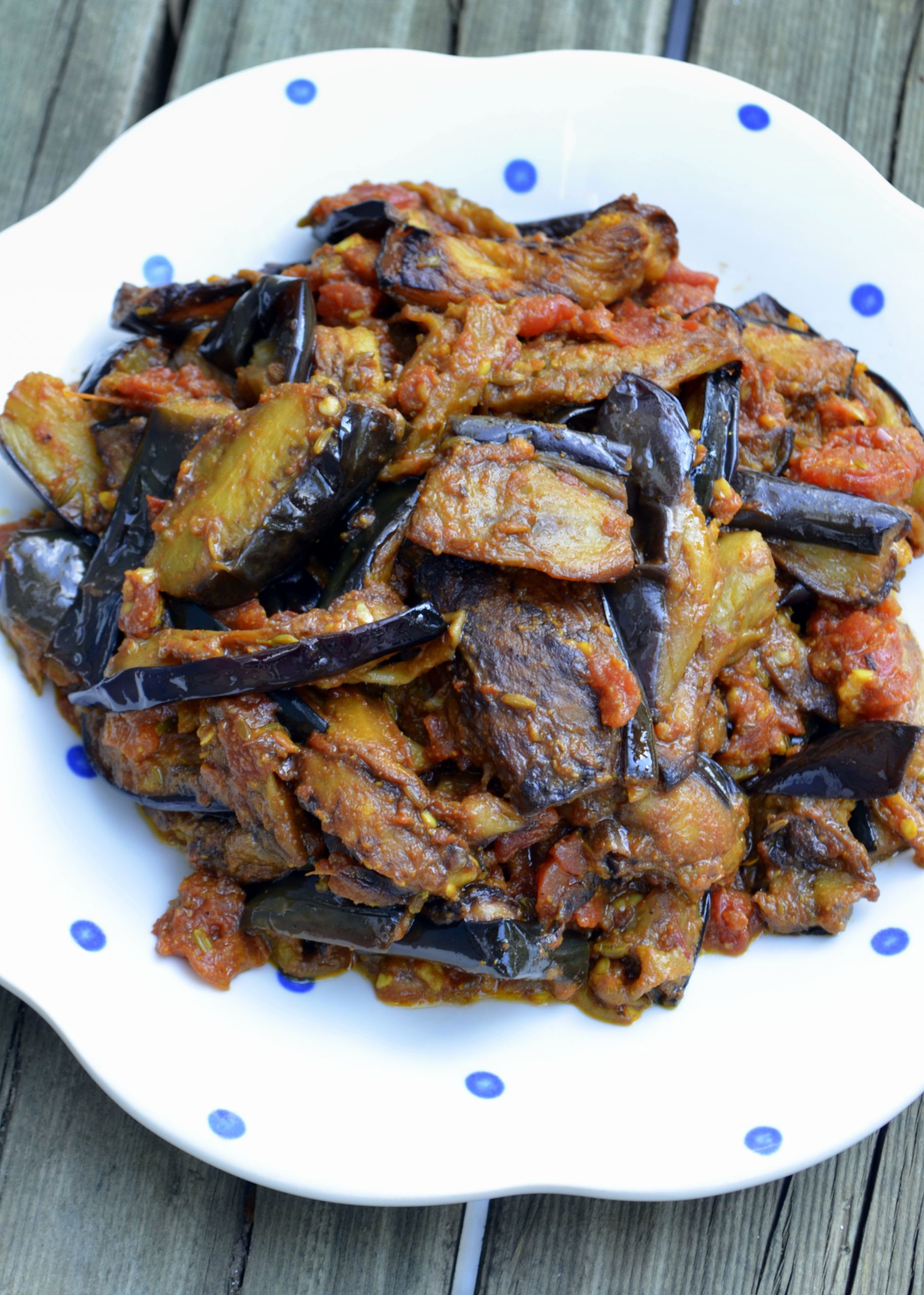 Eggplant Indian Recipes
 Recipe Spicy Indian Eggplant with Tomatoes
