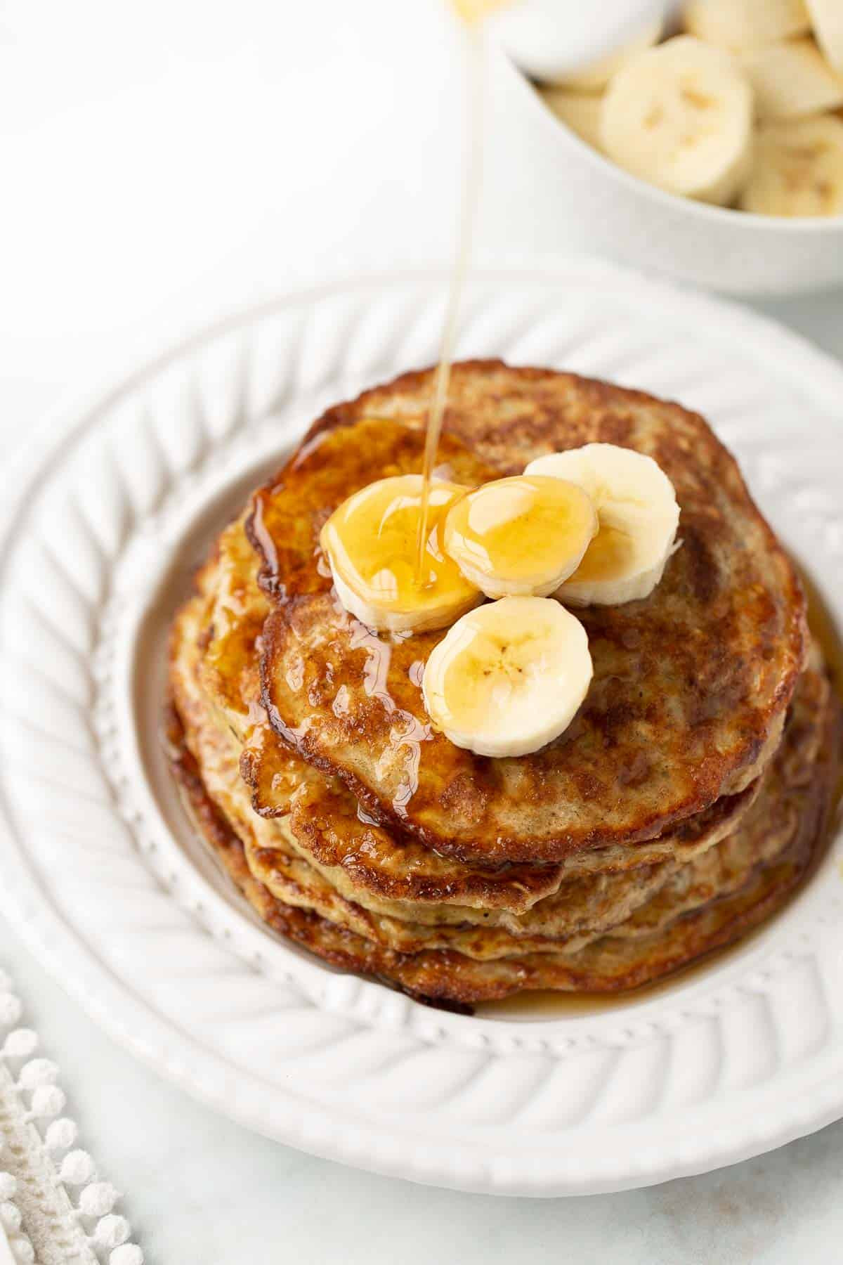Eggs And Pancakes
 Banana Egg Oat Pancakes Meaningful Eats