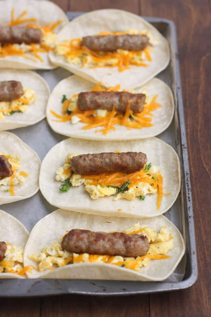 Eggs And Sausage Breakfast Ideas
 Egg and Sausage Breakfast Taquitos Tastes Better From