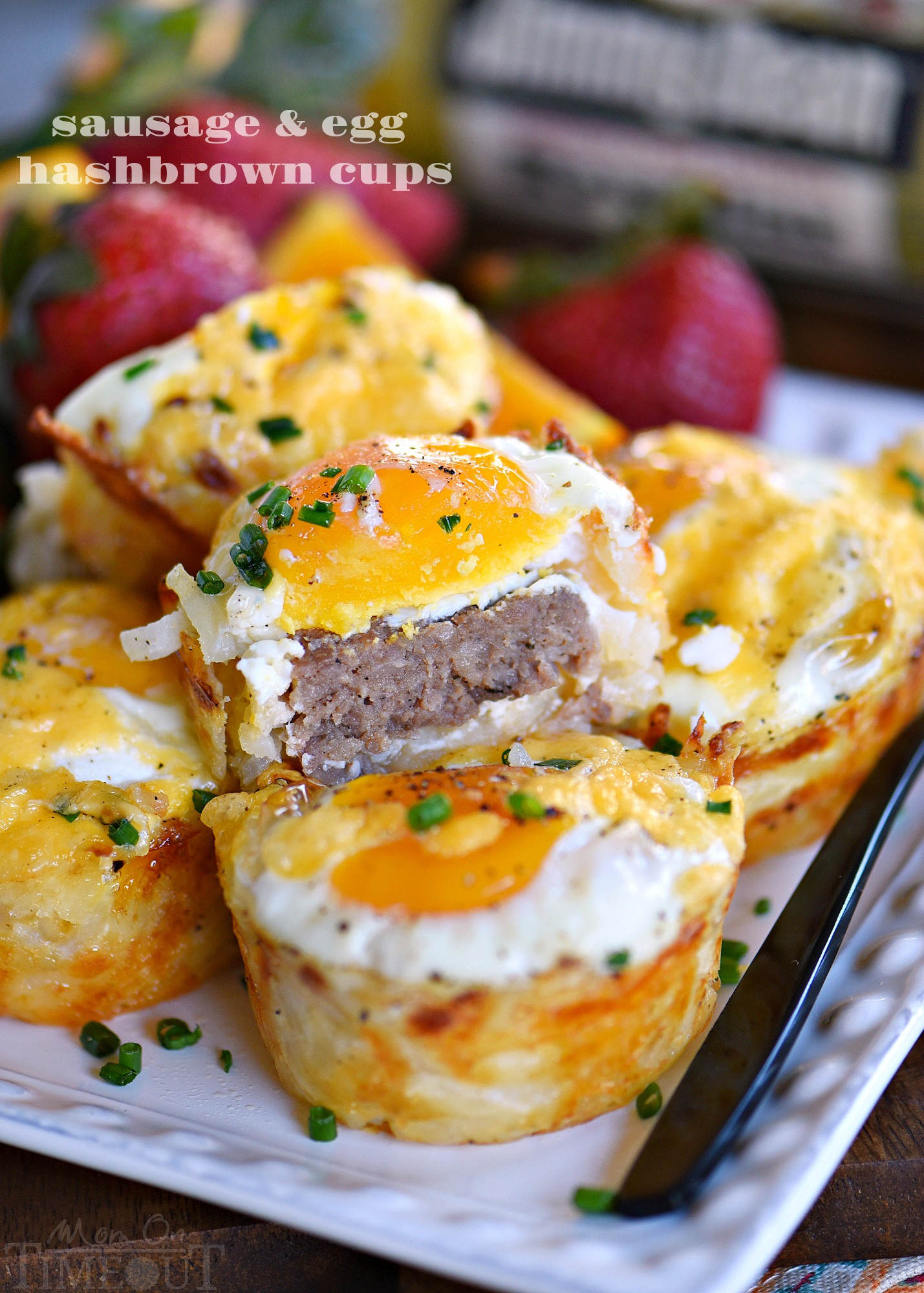 Eggs And Sausage Breakfast Ideas
 Sausage and Egg Hash Brown Cups Mom Timeout
